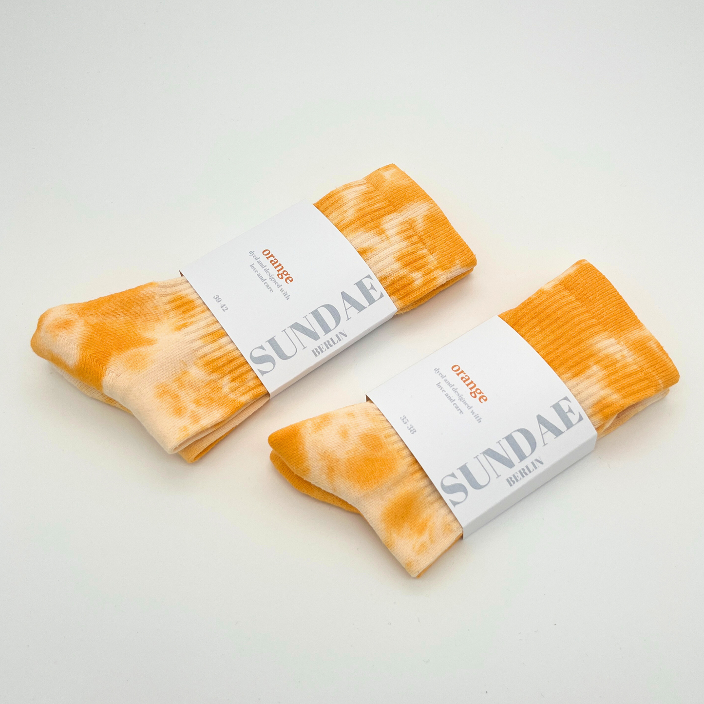Batik Socken | orange