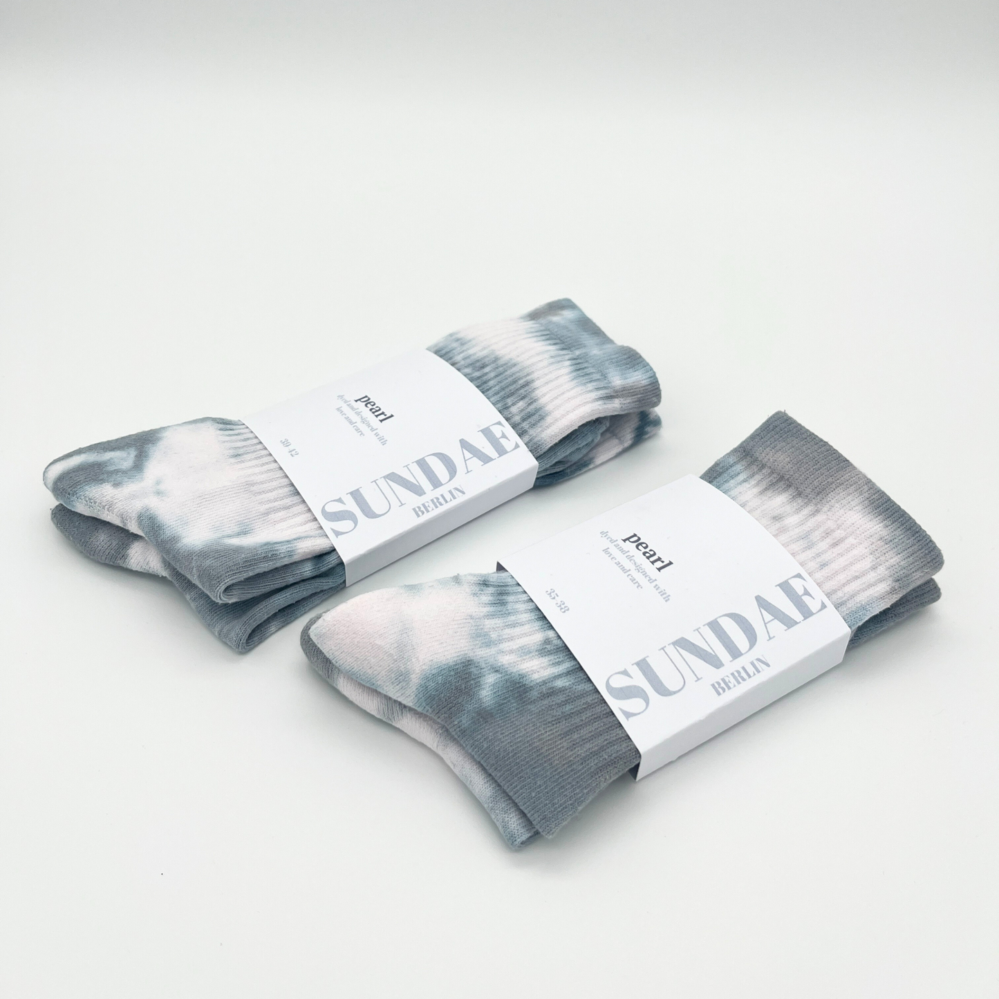 Batik Socken | pearl