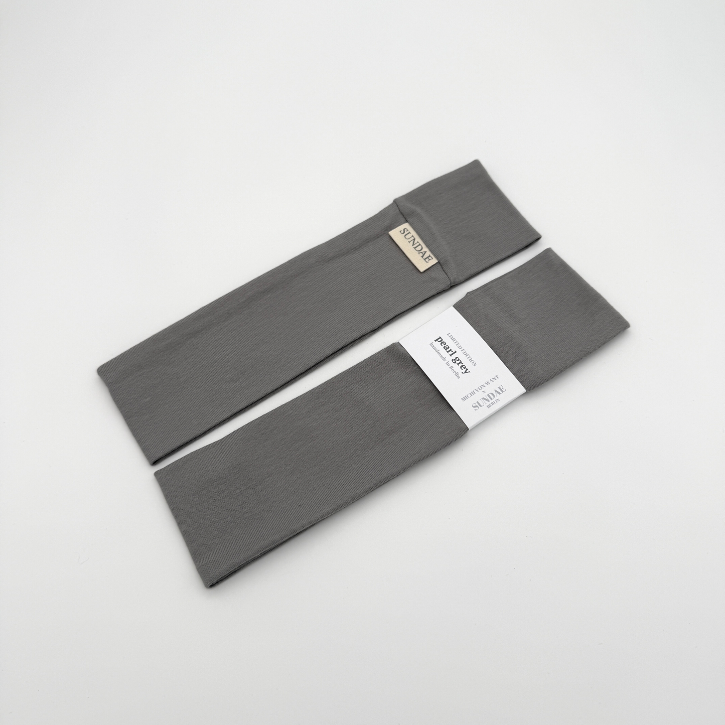Basic Haarband | pearl grey