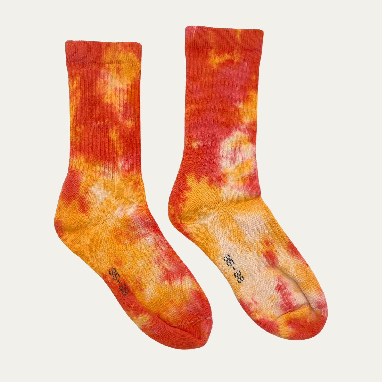 Batik Socken | cherry sunrise
