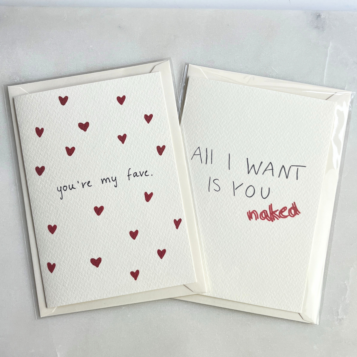 Postkarte | you're my fave.