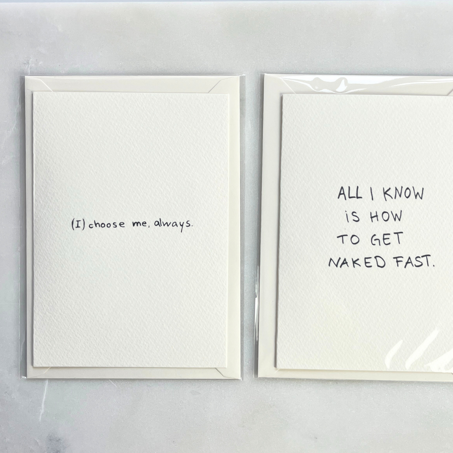 Postkarte | (I) choose me, always.