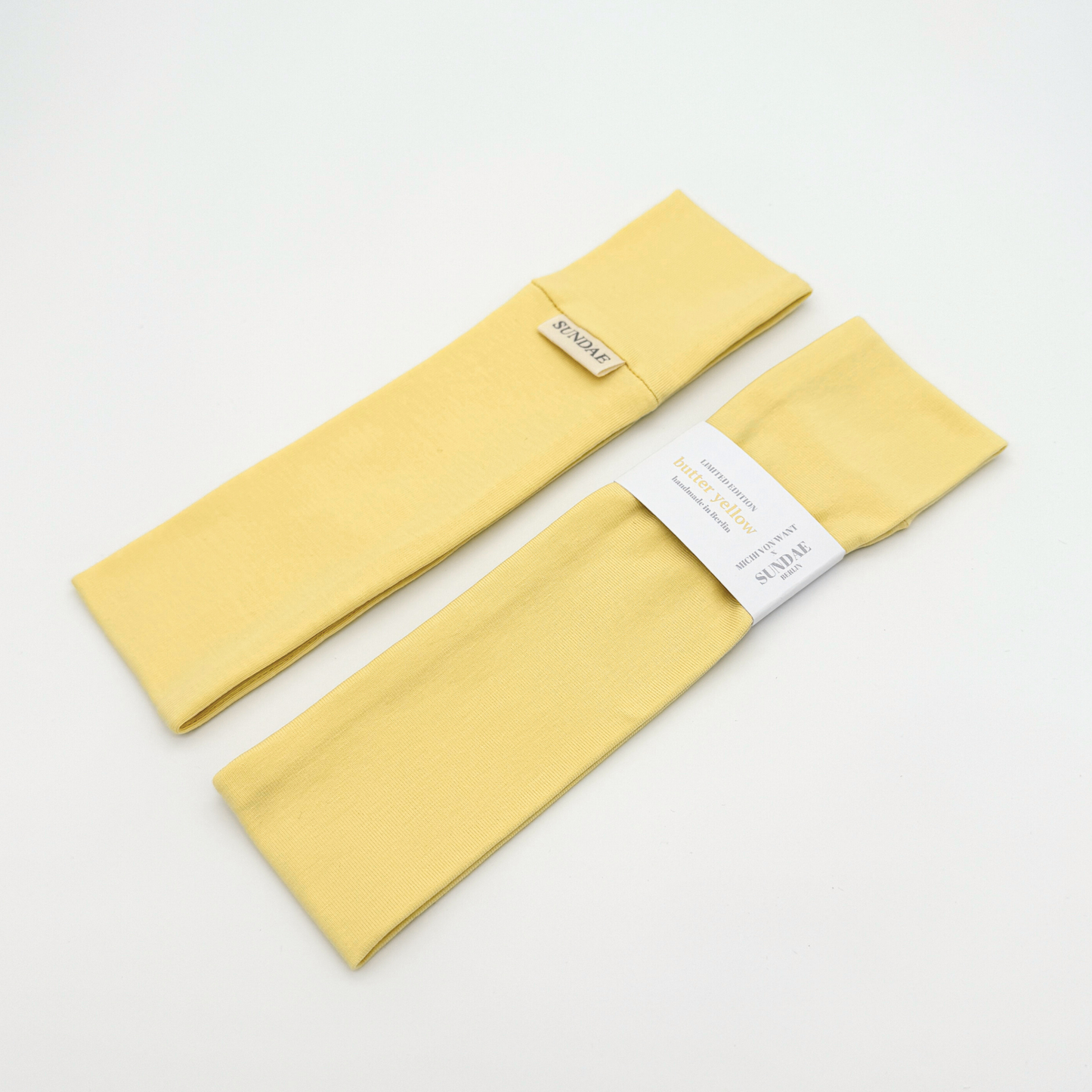Basic Haarband | butter yellow