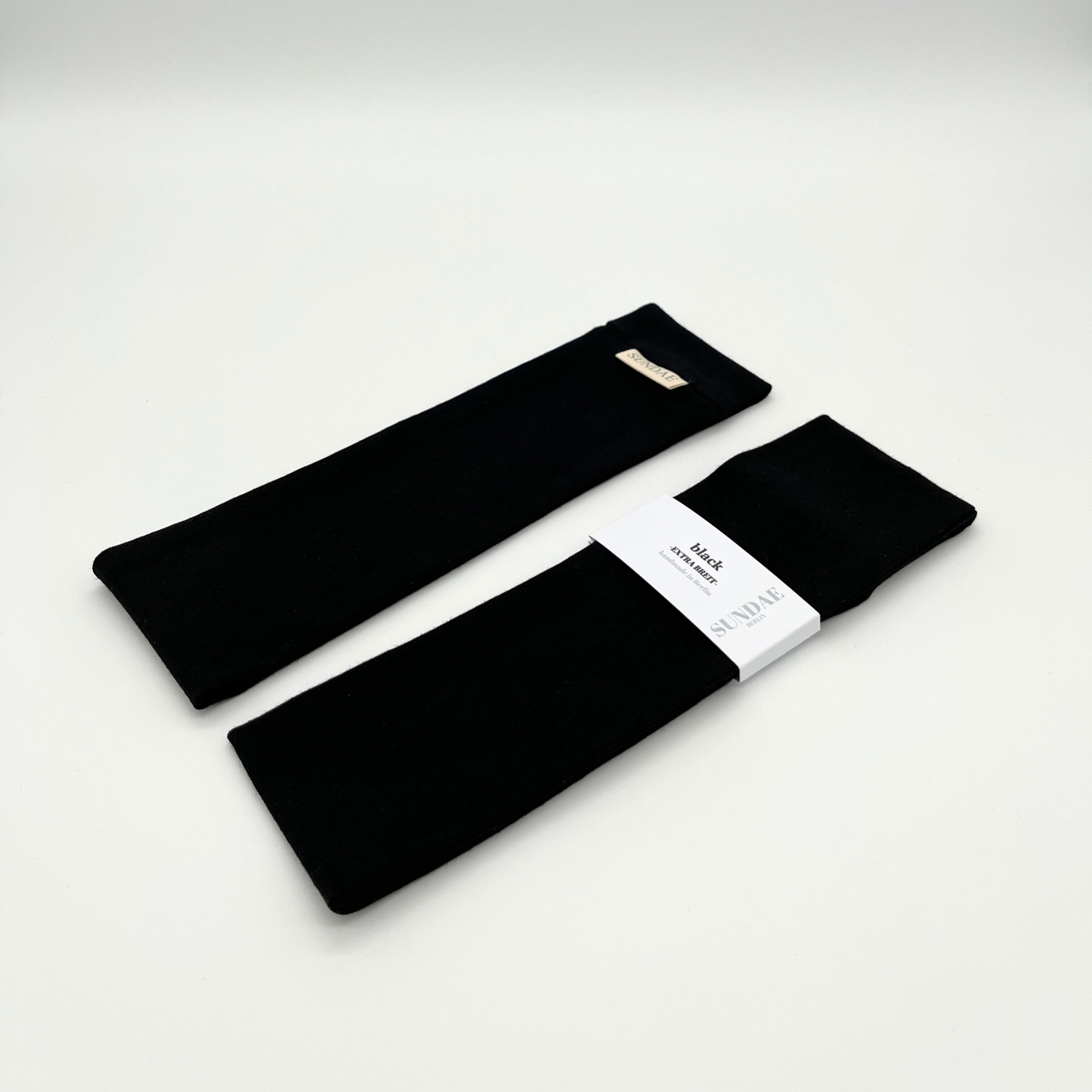 Basic Haarband | black XL