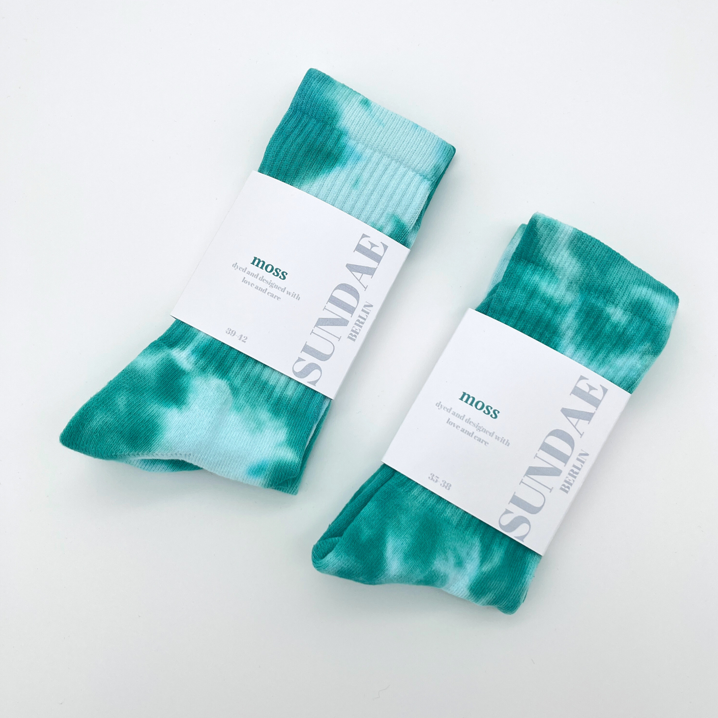 Batik Socken | moss