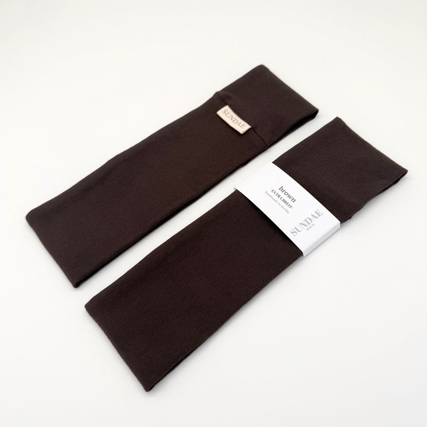 Basic Haarband | brown XL