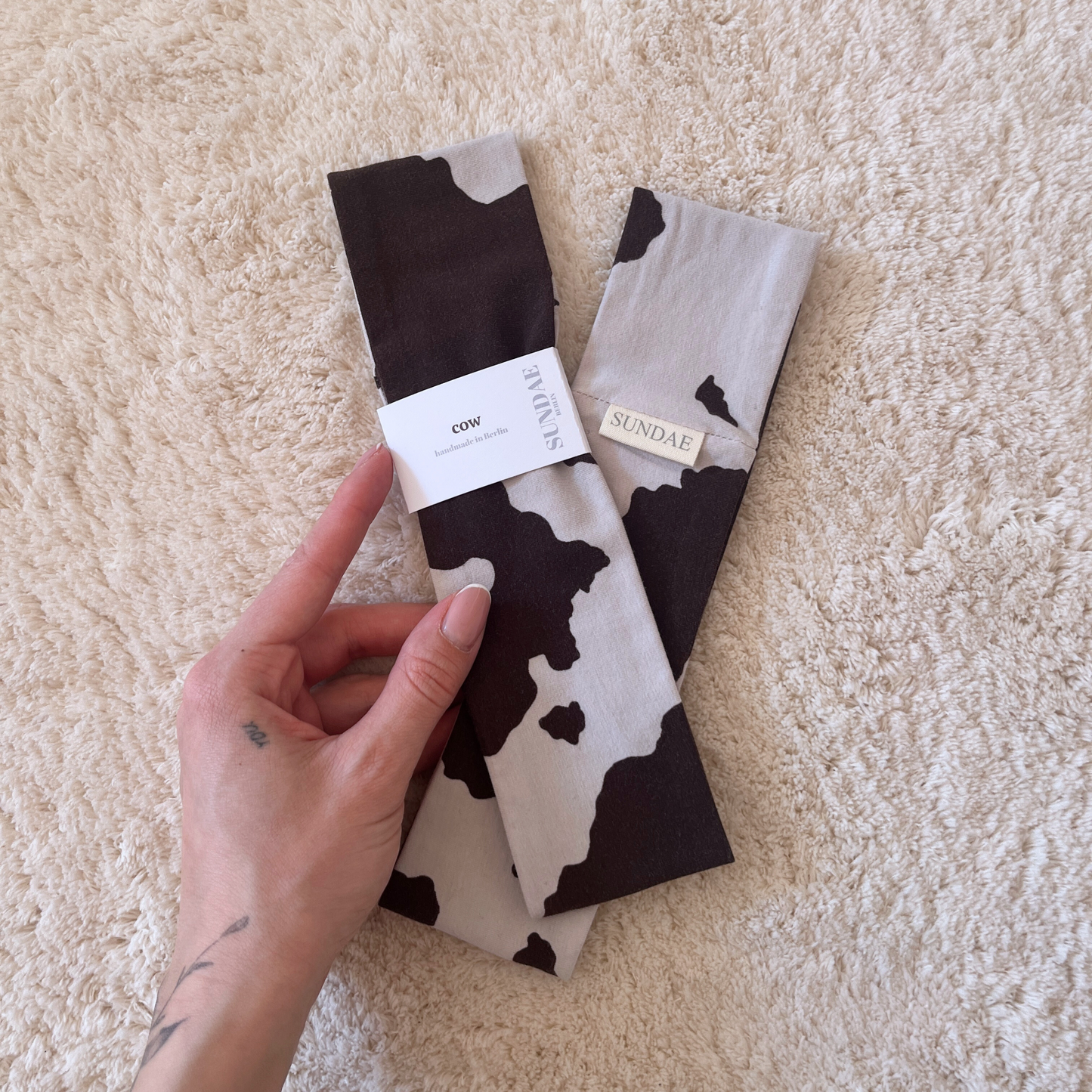 Basic Haarband | cow