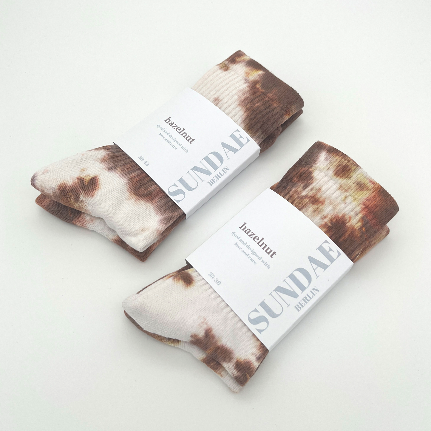 Batik Socken | hazelnut