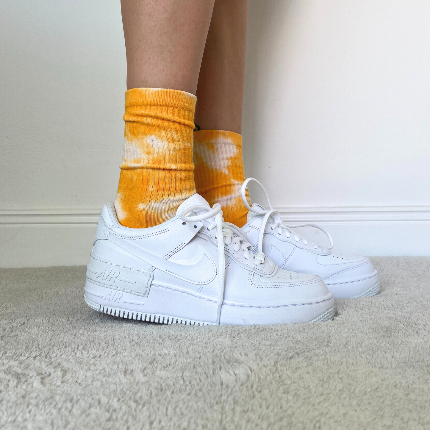 Batik Socken | orange
