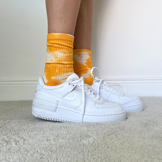 Batik Socken | orange