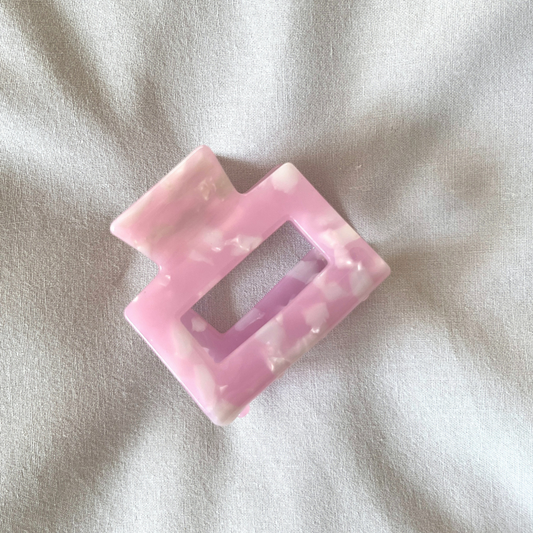 Haarklammer S | pink cloud