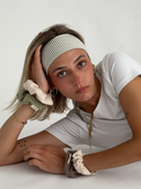 Baumwoll-Scrunchie  | matcha