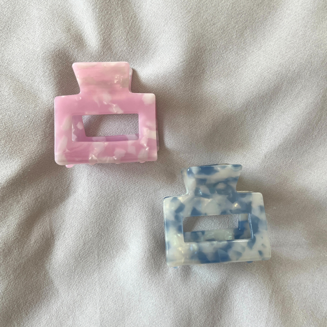 Haarklammer S | pink cloud