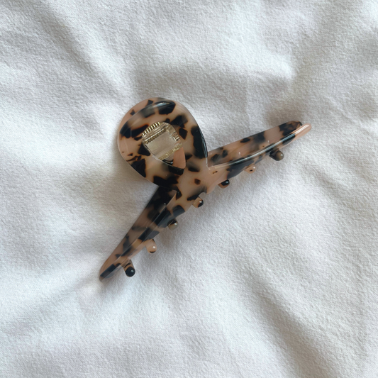 Haarklammer M | leopard