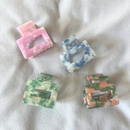 Haarklammer S | pink cloud