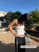 Double Layer Tube Top | vanilla