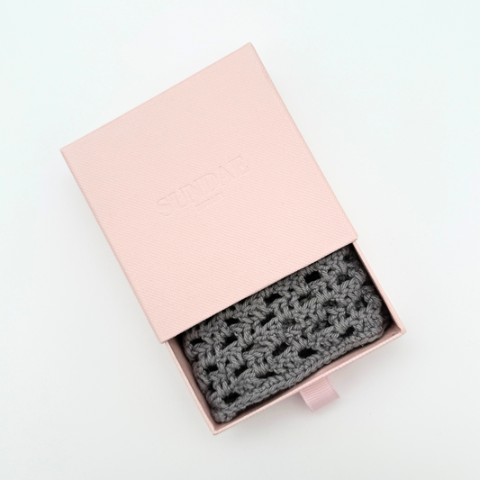 Häkel-Haarband | slate