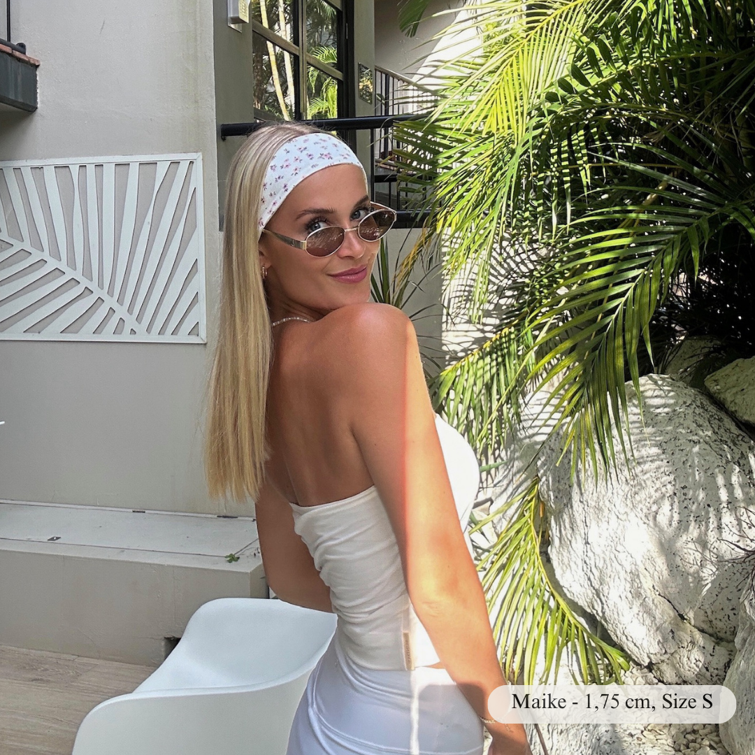 Double Layer Tube Top | vanilla