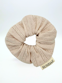 Baumwoll-Scrunchie  | creme