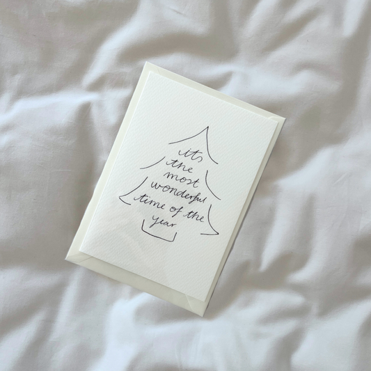 Postkarte | It's the most wonderful time of the year.