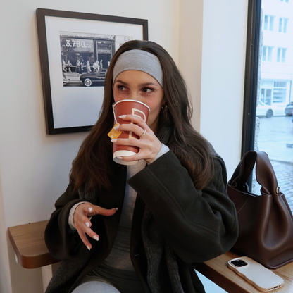 Basic Haarband | granite