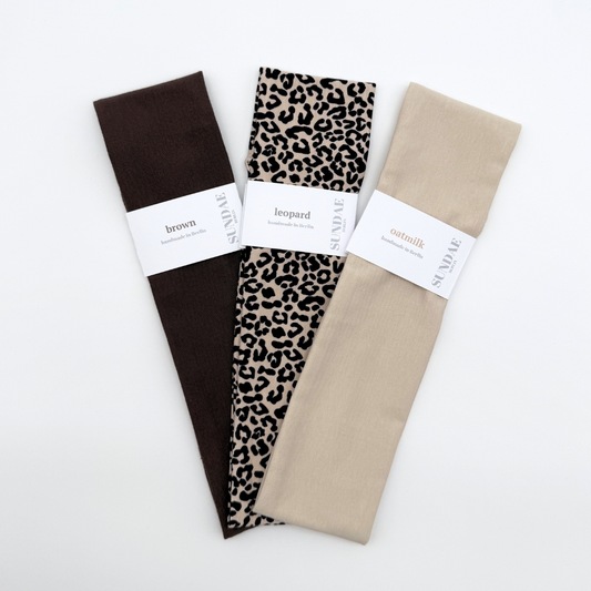 Bestseller-Bundle | brown, leopard & oatmilk