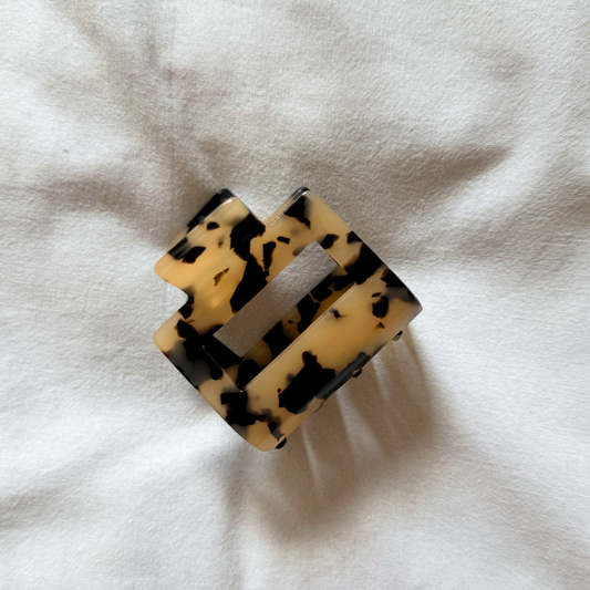 Haarklammer S | leopard