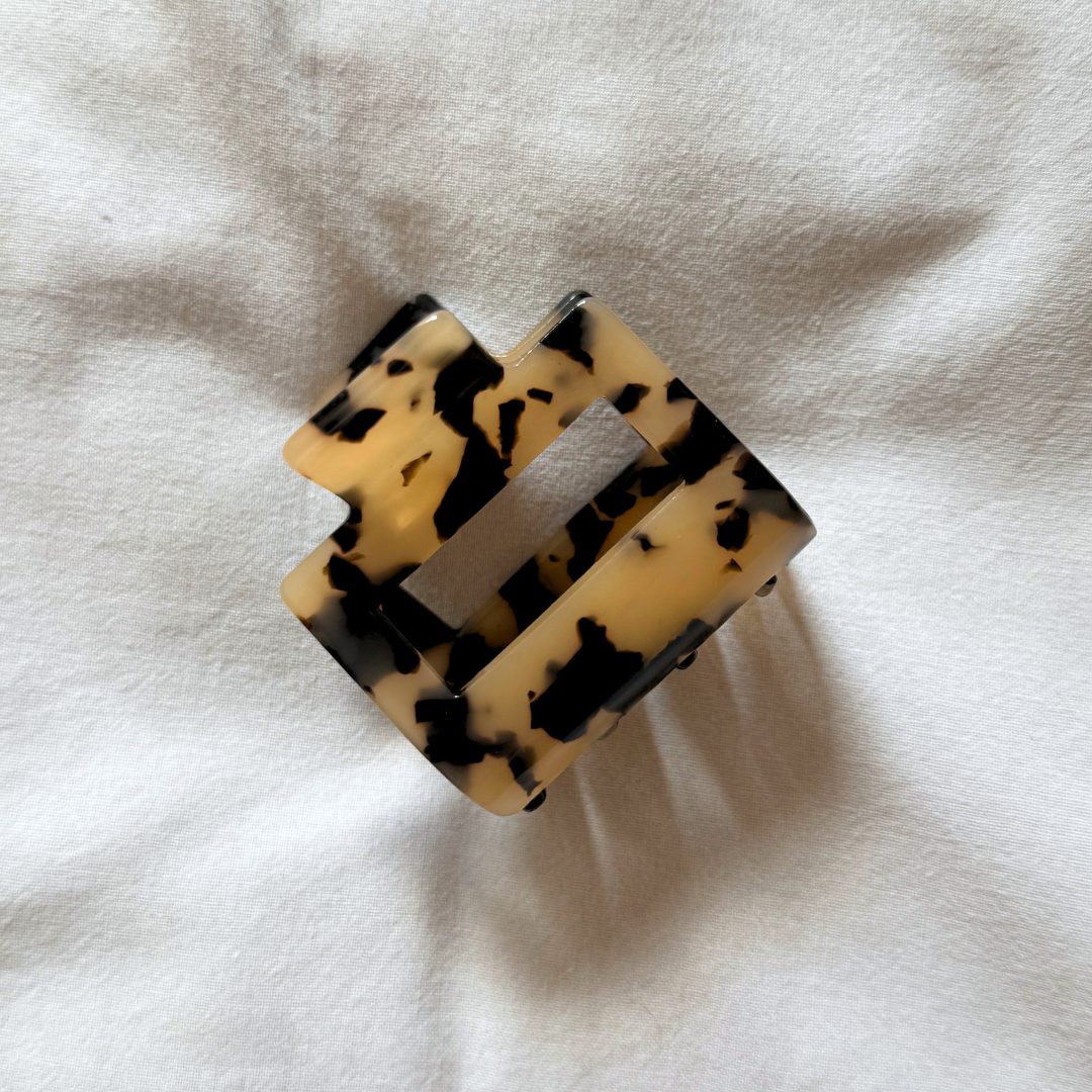 Haarklammer S | leopard