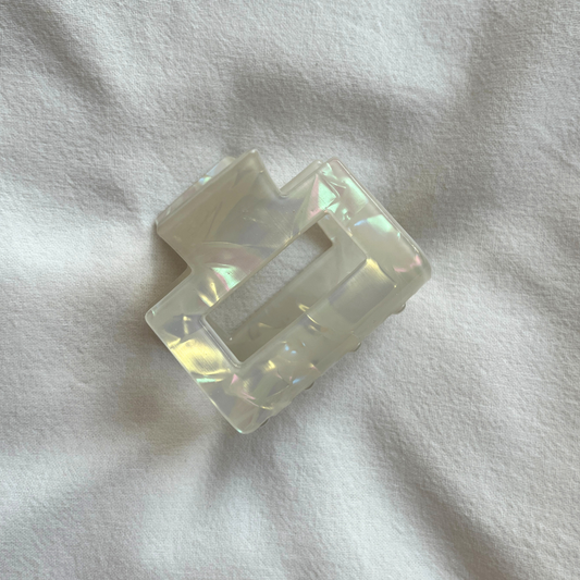 Haarklammer S | pearl